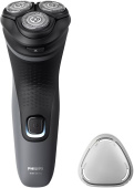Бритва роторная Philips S1142/00 реж.эл.:3 питан.:элек.сеть/аккум. темно-серый
