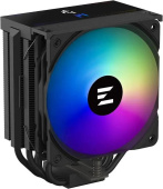 Кулер для процессора Zalman CNPS13X DS ARGB Soc-AM5/AM4/1151/1200/1700 черный/белый 4-pin 29.7dB Al+Cu LCD 240W 810gr Ret (CNPS13X DS BLACK)