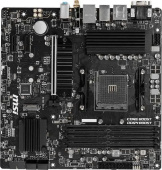 Материнская плата MSI B550 Soc-AM4 MATX B550M PRO-VDH WIFI