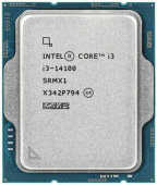 Процессор Intel Core i3-14100 Raptor Lake OEM 3.5ГГц 12MB UHD Graphics 730 LGA1700 (CM8071505092206)