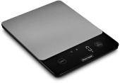 Весы кухонные Rondell Stolz RDE-1553 10кг черный/серебристый