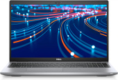 Ноутбук Dell Latitude 5520 Core i5 1135G7 8Gb SSD512Gb Intel Iris Xe graphics 15.6" IPS UHD (3840x2160)/ENGKBD Windows 10 Professional grey WiFi BT Cam