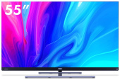 Телевизор QLED 55" Haier 55 S7 темно серый 4K UHD SmartTV