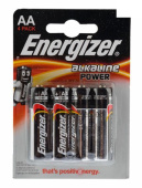 ENERGIZER ALKALINE POWER LR6 AA BL4