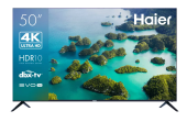 Телевизор LED 50" Haier Smart TV S4 черный 4K UHD SmartTV безрамочный