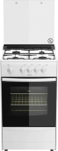 Плита газовая Darina 1В GM 441 002 W белый, конфорок 4 шт, духовка 50 л, 50 см x 85 см x 51 см
