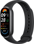 Фитнес-браслет Xiaomi Smart Band 9 Active .62" регулируемый черный (BHR9444GL)