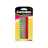 CAMELION LR03 PLUS ALKALINE BL-10 (LR03-BP10, батарейка,1.5В)