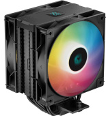 Кулер для процессора Deepcool AG400 Digital Plus ARGB Soc-AM5/AM4/1151/1200/1700 черный 4-pin 31.6dB Al+Cu LCD 773gr Ret (R-AG400-BKADMP-G-1)