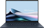 Ноутбук 14" Asus Zenbook 14 OLED UX3405MA-QD1016 Core Ultra 9 185H 32Gb SSD512Gb Intel Arc OLED FHD+ (1920x1200) noOS blue WiFi BT Cam Bag (90NB11R1-