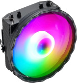 Кулер для процессора Formula Astral Plus FRPW 4P RGB Soc-AM5/AM4/1200/1700/1851 черный 4-pin 17-34dB Al+Cu 150W Ret