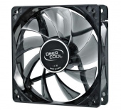 DEEPCOOL WIND BLADE BLUE 120X120X25мм ( пит. от мат.платы и БП, полупрозрачный, синяя подсветка, 1300об/мин) RETAIL BLISTER