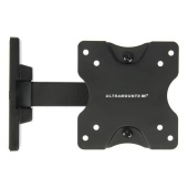 Кронштейн для телевизора Ultramounts UM 860 черный 13"-27" макс.20кг настенный поворот и наклон