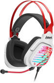 Гарнитура накладные A4Tech Bloody G560 проводные белый/красный (G560 NARAKA)