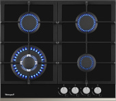 Газовая варочная поверхность Weissgauff HGG 645 BGXB черный