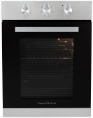 Духовой шкаф электрический Zigmund & Shtain E 172 S нержавеющая сталь