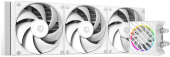 Система водяного охлаждения ID-Cooling DASHFLOW 360 XT LITE WHITE Soc-AM5/AM4/1151/1200/2066/1700 4-pin 16-34dB Al+Cu 350W LED Ret