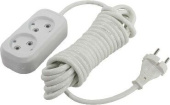 SMARTBUY (SBE-10-2-03-N) 2 гнз х 3,0 м (10А/2.2кВт, ПВС 2х1.0)