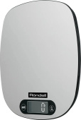 Весы кухонные Rondell Modern RDE-1552 10кг серебристый
