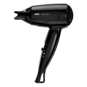 Фен Braun HD130 1200Вт черный складной