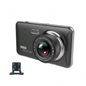 SHO-ME FHD-925 ( 4", TOUCH SCREEN, 2 камеры)
