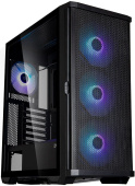 Корпус Zalman Z10 PLUS черный без БП ATX 11x120mm 5x140mm 2xUSB3.0 audio bott PSU