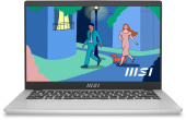 Ноутбук 14" MSI Modern 14 C12MO-1086XRU серебристый i3-1215U 16Gb/512Gb UHDGr DOS (9S7-14J111-1086)