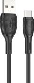 BOROFONE (6974443388800) BX86mUSB 2.4A microUSB черный - 1,0m