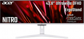 Монитор Acer 43.8" Nitro XV431CPwmiiphx белый IPS LED 1ms 32:9 HDMI M/M матовая HAS 400cd 178гр/178гр 3840x1080 DisplayPort FHD 9.45кг