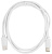 Кабель Buro PD15W USB Type-C (m)-USB Type-C (m) 1м белый