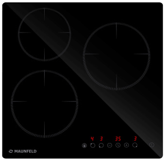 Электрическая варочная панель Maunfeld AVCE453BK черный