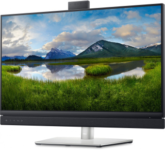 Монитор Dell 27" C2722DE черный IPS LED 8ms 16:9 HDMI M/M Cam матовая HAS Pivot 350cd 178гр/178гр 2560x1440 DisplayPort Ultra HD 2K (1440p) USB 8.8кг