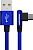 MORE CHOICE (4627151197005) K27m USB 2.1A microUSB голубой - 1,0m