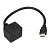 REXANT (17-6832) Переходник штекер HDMI - 2 гнезда HDMI, провод черный