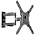 Кронштейн для телевизора MD 3425 черный 23-56" 35кг настенный поворот и наклон
