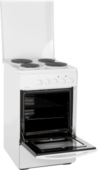 Плита Электрическая Flama AE 1401 W белый эмаль
