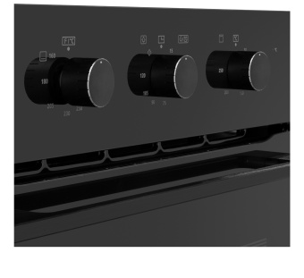 Духовой шкаф Газовый Maunfeld MOGS703B2 черный