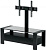 Стойка для телевизора Holder TV-34110 черный напольная 50кг