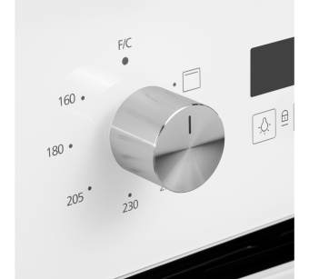 Духовой шкаф Газовый Maunfeld MOGM703W белый