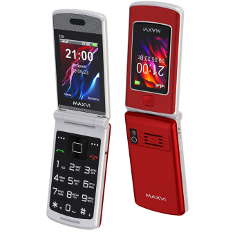 Мобильный телефон Maxvi E28 Red красный