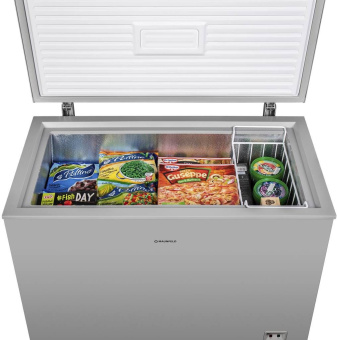 Морозильный ларь MAUNFELD MFL200GR серый