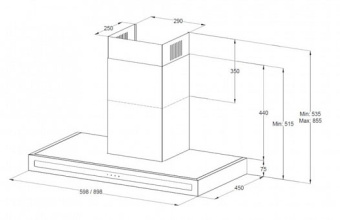 Вытяжка KHC 6877 N