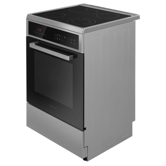 Электрическая плита Maunfeld MEC611CS10TD нержавеющая сталь