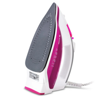 Утюг Vitek VT-1262 2400Вт розовый/белый/серый