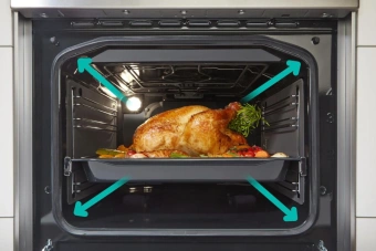 Плита электрическая Gorenje GEC5C42WG белый (без крышки)