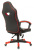 Кресло игровое Zombie GAME 16 черный/красный текстиль/эко.кожа крестов. пластик