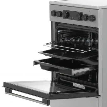 Плита электрическая Gorenje GEC5C40XAOT серебристый