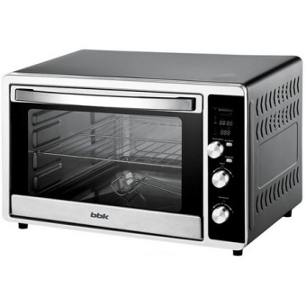 Мини-печь BBK OE3073DC черный/серебристый