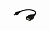 REXANT (18-1182) USB КАБЕЛЬ OTG MICRO USB НА USB ШНУР 0.15 М, ЧЕРНЫЙ