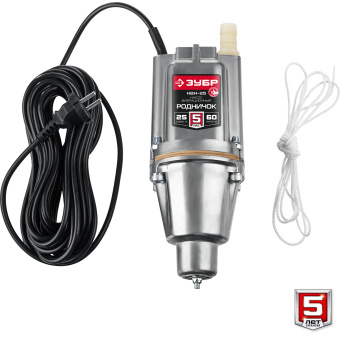 Насос вибрационный Зубр НВН-25 240Вт 1200л/час